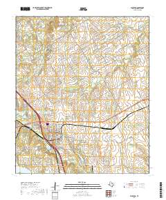 2019 Map of Alvarado, 2019 Print