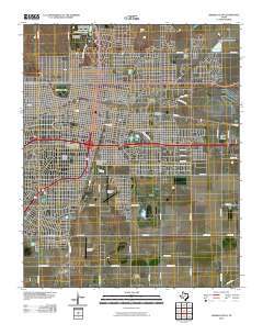 2010 Map of Amarillo East, 2010 Print
