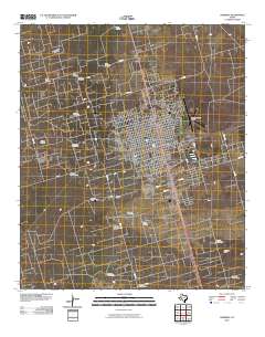 2010 Map of Andrews, 2010 Print