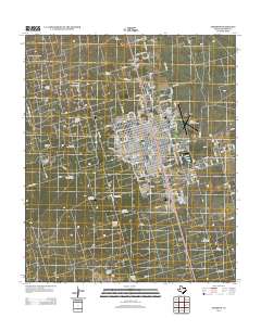 2012 Map of Andrews, 2012 Print
