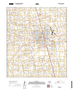 2019 Map of Andrews, 2019 Print