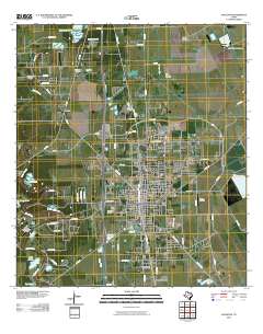 2010 Map of Angleton, 2010 Print
