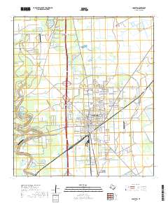 2019 Map of Angleton, 2019 Print