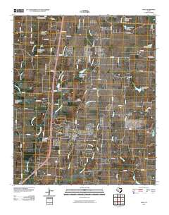 2010 Map of Anna, 2010 Print