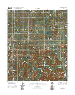 2012 Map of Antelope, 2012 Print