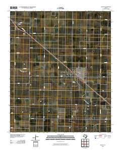 2010 Map of Anton, 2010 Print