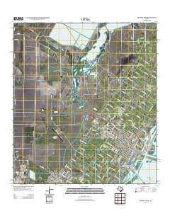 2013 Map of Aransas Pass, 2013 Print