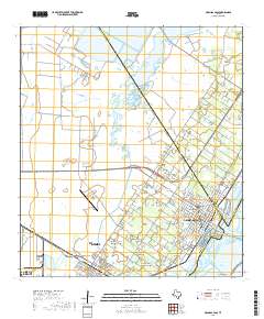 2019 Map of Aransas Pass, 2019 Print