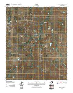 2011 Map of Archer City East, 2011 Print