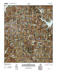 2010 Map of Athens, 2010 Print
