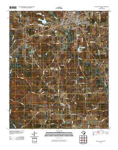 2010 Map of Atlanta South, 2010 Print