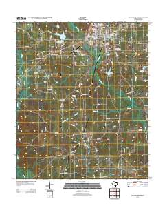 2013 Map of Atlanta South, 2013 Print
