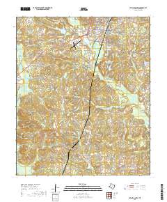2019 Map of Atlanta South, 2019 Print
