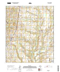 2019 Map of Aubrey, 2019 Print