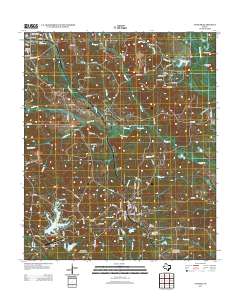 2013 Map of Avinger, 2013 Print