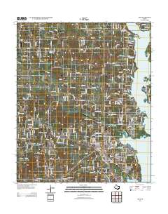 2012 Map of Azle, 2012 Print