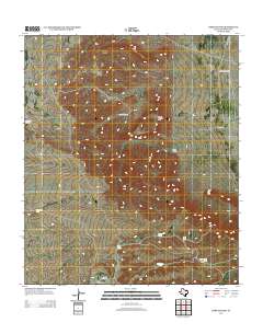 2013 Map of Babb Canyon, 2013 Print