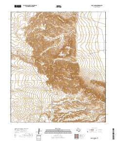 2019 Map of Babb Canyon, 2019 Print
