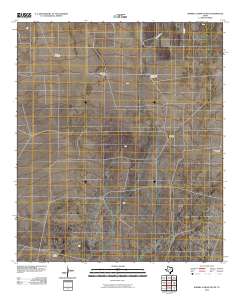 2010 Map of Barrilla Draw South, 2010 Print