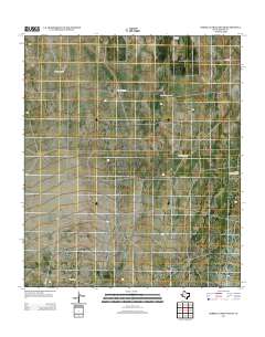 2012 Map of Barrilla Draw South, 2012 Print