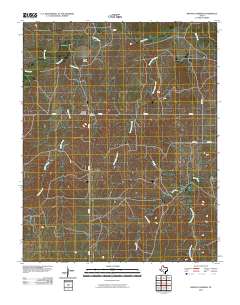 2010 Map of Barton Corners, 2010 Print