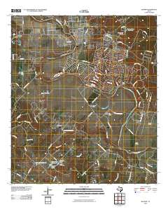 2010 Map of Bastrop, 2010 Print