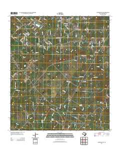 2012 Map of Bastrop SW, 2012 Print