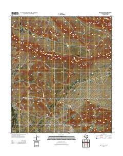 2013 Map of Bean Hills, 2013 Print