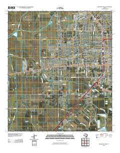 2010 Map of Beaumont West, 2010 Print