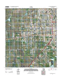 2013 Map of Beaumont West, 2013 Print
