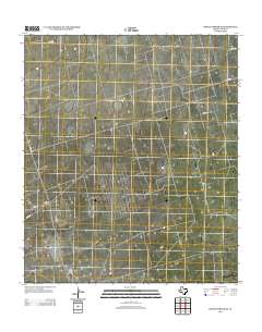 USGS US Topo 7 5 minute map for - TX Benge Corner SE 20121220 TM Tn 