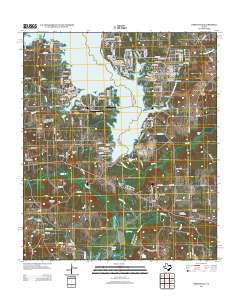 2012 Map of Berryville, 2012 Print