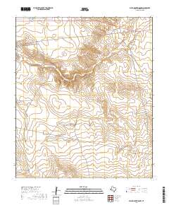 2019 Map of Black Mountains NW, 2019 Print