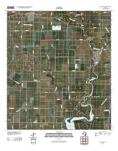 2010 Map of Blessing, 2010 Print