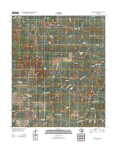 2012 Map of Bobcat Bluff, 2012 Print