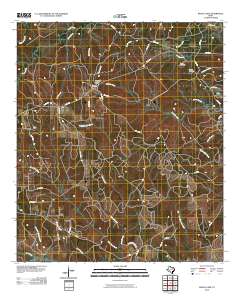 2010 Map of Boggy Lake, 2010 Print