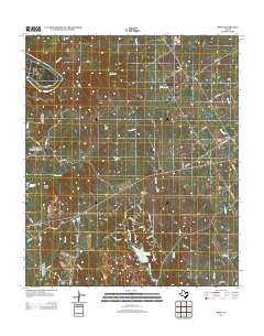 2013 Map of Bono, 2013 Print