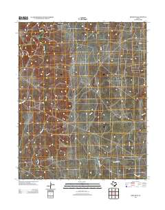 2012 Map of Borger SE, 2012 Print