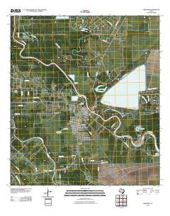 2010 Map of Brazoria, 2010 Print