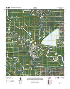 2013 Map of Brazoria, 2013 Print