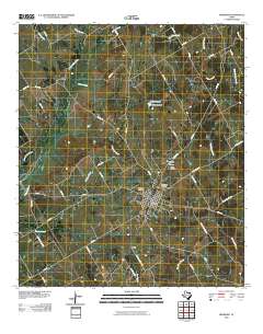 2010 Map of Bremond, 2010 Print