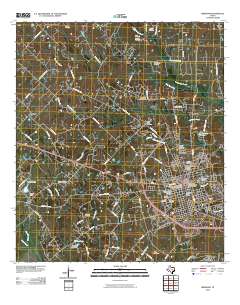 2010 Map of Brenham, 2010 Print