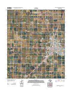 2012 Map of Brownfield West, 2012 Print