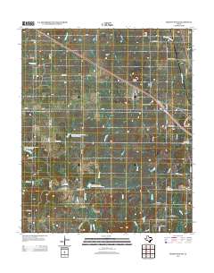 2013 Map of Brushy Mound, 2013 Print