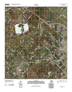 2010 Map of Bryan West, 2010 Print
