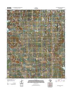 2012 Map of Buck Mountain, 2012 Print
