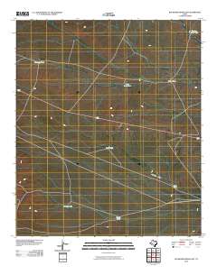 2010 Map of Buckhorn Draw East, 2010 Print