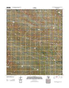2012 Map of Buckhorn Draw East, 2012 Print