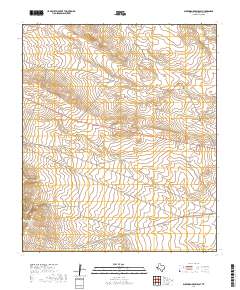 2019 Map of Buckhorn Draw East, 2019 Print