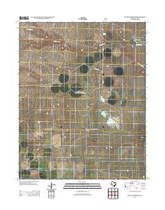 2012 Map of Buffalo Springs, 2012 Print
